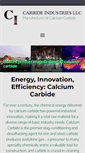 Mobile Screenshot of carbidellc.com