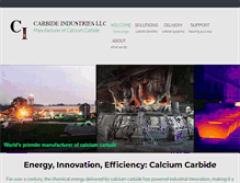 Tablet Screenshot of carbidellc.com